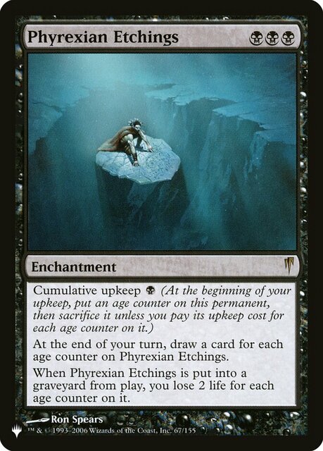Phyrexian Etchings - Coldsnap